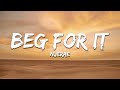 Njerae - Beg For It (Lyrics)