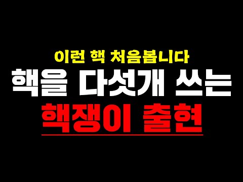 핵을 다섯개 쓰는 핵쟁이를 만났습니다 (배그)