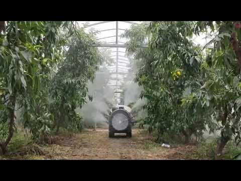 Fully autonomous orchard and vineyard sprayer