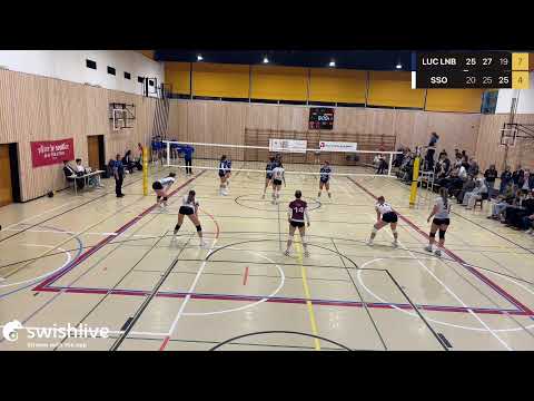 Live propulsé par l'application Swish Live LUC LNB VS SSO