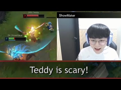ShowMaker Meets Teddy in Mid Lane! - Best of LoL Stream Highlights (Translated)