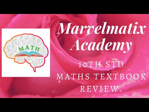 10th std Maths Textbook Review for TNSCERT  new syllabus 2019 / 10-ம் வகுப்பு கணித புத்தக காணல் Video