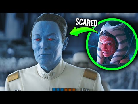Why Thrawn Was SCARED When He RECOGNIZED Ahsoka Tano!