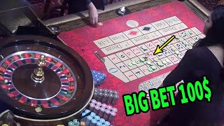 Watch LIVE Table Roulette BIG BET SHIPS 100 $ In Casino BiG Session ✔️ 2023-05-1