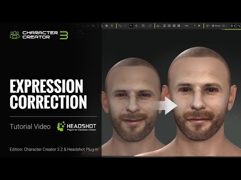 Headshot Plug-in Tutorial - Expression Correction - by 3Dtest