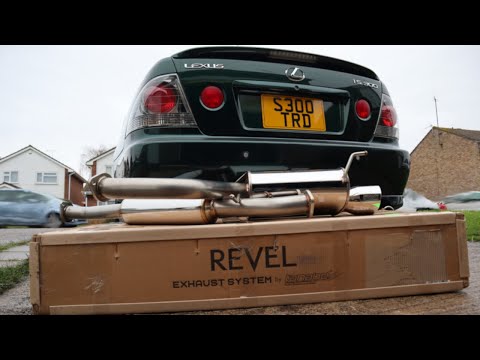 IS300 Revel/Tanabe Medallion Touring Exhaust Installation + UPDATE