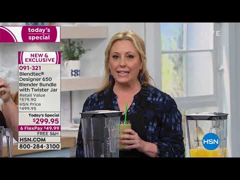 HSN | Blendtec Blenders 09.22.2018 - 07 PM