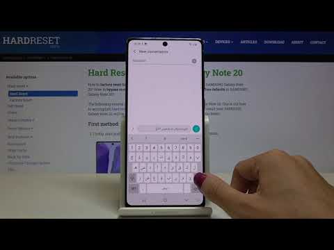 How to Change Keyboard Language in SAMSUNG Galaxy Note 20 – Find Keyboard Dictionary