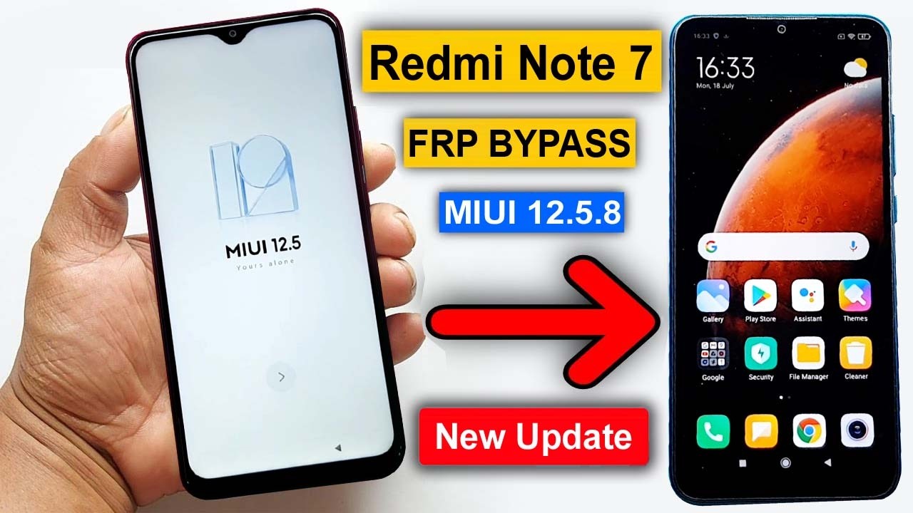 Redmi Note 7 FRP Bypass | Redmi Note 7 Google Account  Bypass | How to Bypass FRP on Redmi Note 7 |