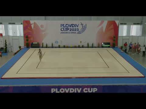 14th PLOVDIV CUP AEROBICS OPEN 2023 || IVANOVA Borislava (BUL)