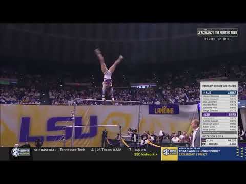 Konnor McClain Near-Perfect 9.975 Bars LSU vs Auburn 2-13-26