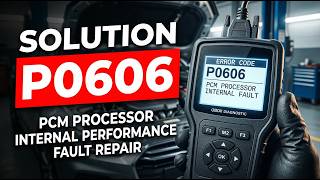 HOW TO FIX P0606 OBD II ERROR CODE - Pcm Processor Internal Performance Fault Repair