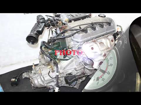 1996-2000 jdm honda civic d15z7 dual vtec 1.5l sohc moteur 5vitesse transmission: video still