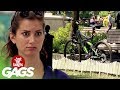 Invisible Biker Prank on Strangers