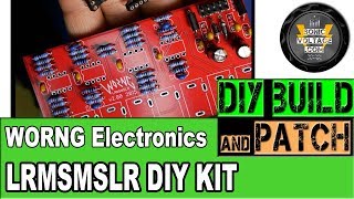 Video thumbnail for WORNG LRMSMSLR Mid-Side Encoder-Decoder Thonk DIY KIT Build+Patch Test - Eurorack Synth DIY by SonicVoltage