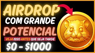 ? Hamster Kombat: MEGA AIRDROP PROMISSOR da Rede TON!