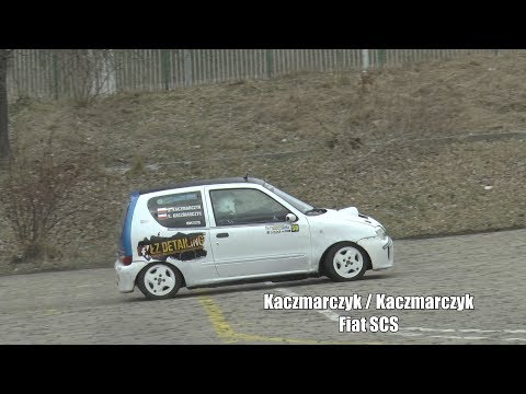 Szombierki Rally Cup 2019 - Runda 1 - Kamil Kaczmarczyk / Sebastian Kaczmarczyk - Fiat SCS