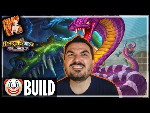 AN ABSOLUTE CLOWN BUILD! - Hearthstone Battlegrounds
