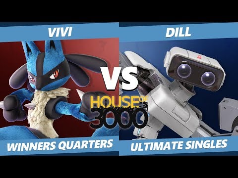 Xeno 204 Winners Quarters - Vivi (Lucario) Vs. Dill (ROB) Smash Ultimate - SSBU