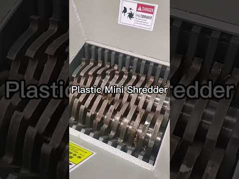 Plastic Mini Shredder Machine_Small Double Shaft Shredder Machine