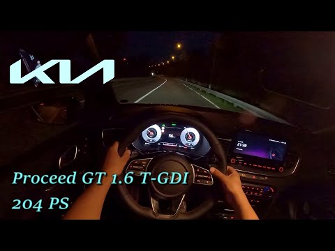 2023 Kia Proceed GT 1.6 T-GDI 204 PS NIGHTPOV DRIVE FRANKFURT (60 FPS)