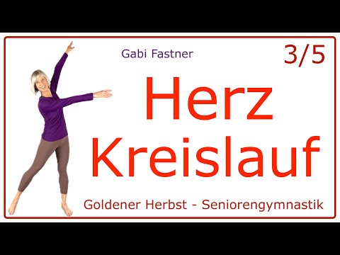 3/5 🍁 21 min. Herz/Kreislauf Training | mehr Kondition durch einfache Schritte, o. Geräte, im Stehen