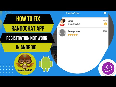 How to Fix RandoChat App Registration not work in Android After New Updates
