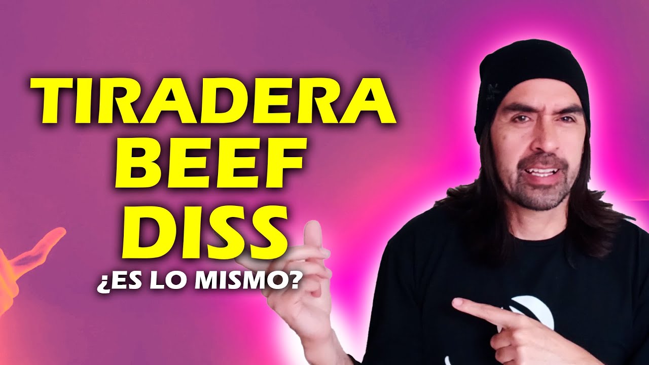 ¿Es lo mismo un diss, un beef y una tiradera | Difundamos Hip Hop