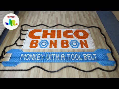 47,000 Falling Chico Bon Bon Dominoes 🛠 Domino Screenlink | Netflix Jr