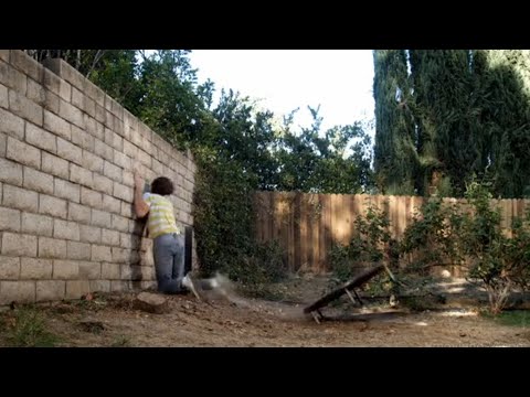 Fred: The Movie - Fred Tries To Get Over The Wall That Leads To Judy's House, But Constantly Fails