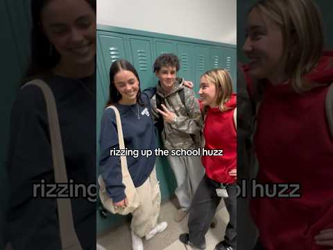 rate our rizz 🔥 #huzz #lonepeak #utah #funny #fyp #highschool #viral #funnyvideo #trend