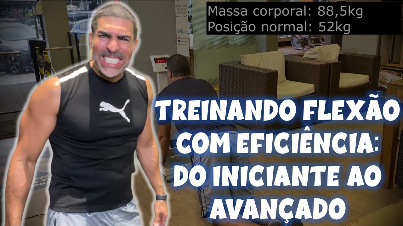 Tirando o máximo da flexão de braço (calistenia)