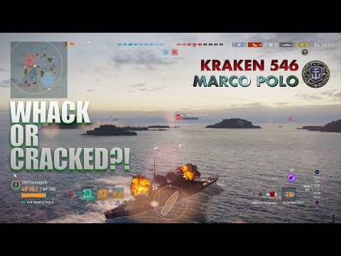 Not Sure If Serious..... Marco Polo Kraken 546 | World of Warships: Legends