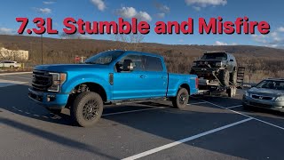 Replacing Spark Plugs, Wires, and Air Filter on a 7.3L Super Duty - Godzilla Engine - Misfire Repair