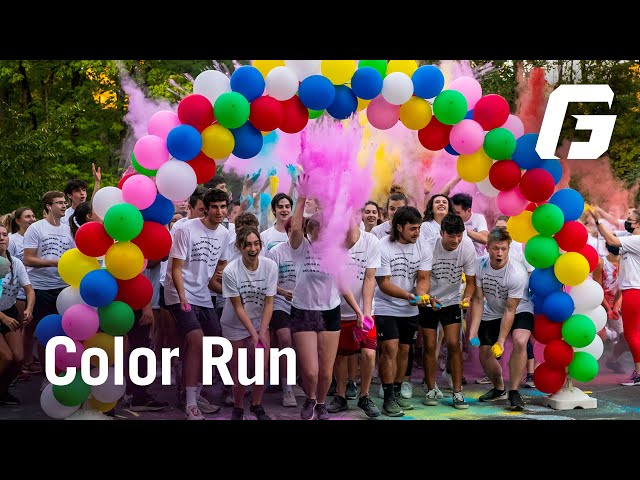 Watch video: Color Run