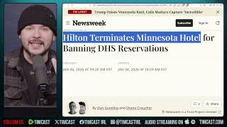 Hilton NUKES Hotel That BANNED DHS After Nick Sortor Video PROVES They Lied