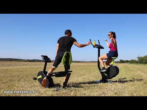 Vélo Elliptique R-pro - Écran auto-alimenté, 10 niveaux de résistances_5