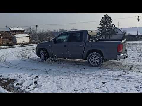 vw amarok 2.0bitdi on snow .mika.