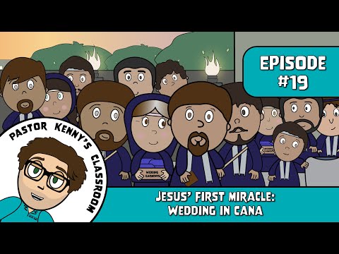 Episode 19: Jesus’ First Miracle: Wedding in Cana (Full Episode) Pastor Kenny's Classroom | Animated