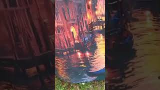 Dámská dlouhá sukně Benátky, venezia, vel. L/XL