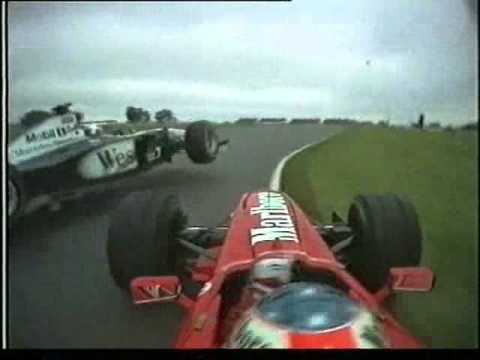 Schumacher collides Coulthard - Argentina 1998
