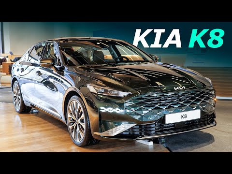 New 2022 Kia K8 Sedan Exterior & Interior Walkaround "Executive Sedan for Money"