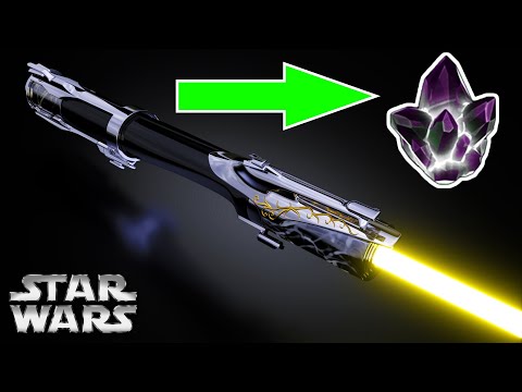 The Lightsaber Crystal That Produced a TERRIBLE Lightsaber Blade - Kimber Stone Lightsaber Crystal