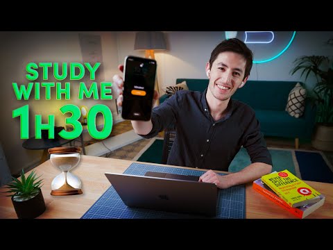 On révise 1h30 ensemble ! 🙌 [Study With Me - Lo-fi]