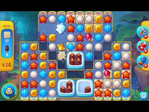 Fishdom Easy Level 10125 ( wiyh ingame lightning booster) @choraelmin