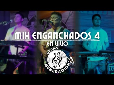MIX ENGANCHADOS 4 EN VIVO - Grupo Generación (2025)