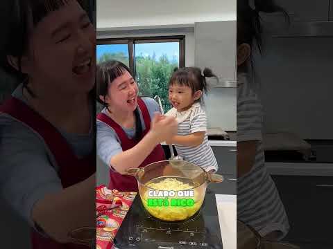 Mamá mezcló todos los snacks y los convirtió en una delicia🥰