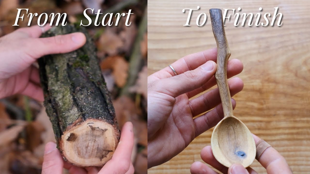 Carving a Spoon from Start to Finish — Greenwood Spoon Carving