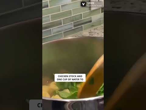 Video thumbnail: Supë me Tortellini dhe Spinaq