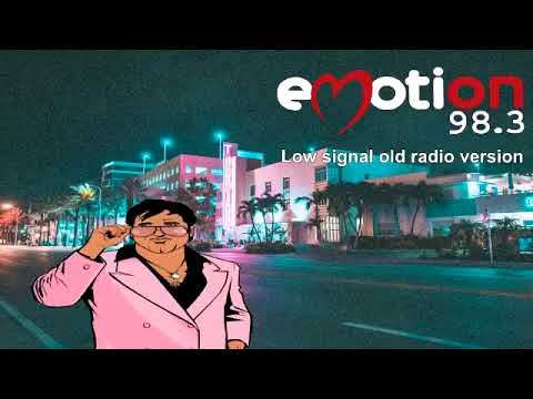 Emotion 98.3 (GTA Vice City) but it is low signal in an old radio and your room is near the beach